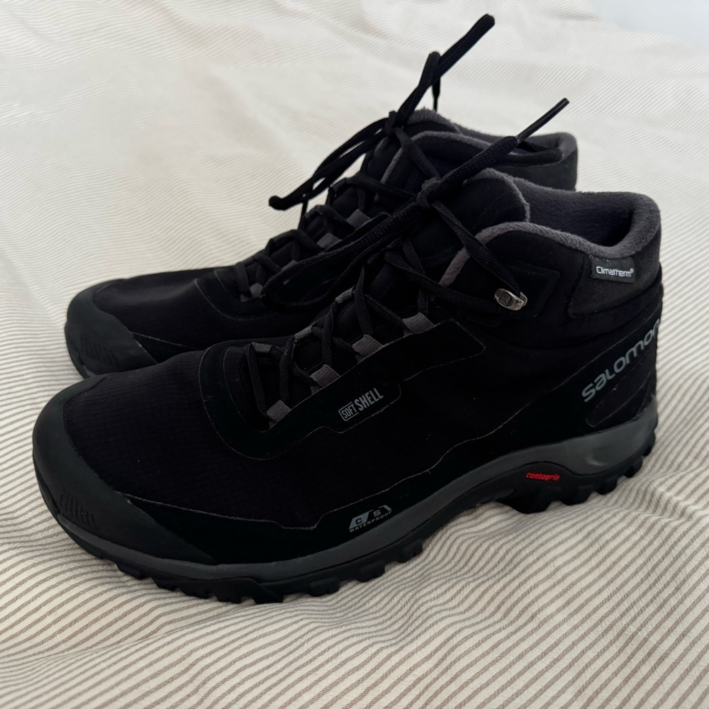Salomon Men's Black Hiking Boots
